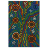 Rainbow Dreaming Aboriginal Wall Art Print - Wood Prints - 30x45 cm / 12x18″ - 