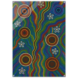 Rainbow Dreaming Aboriginal Wall Art Print - Acrylic Print - 70x100 cm / 28x40″ - 