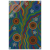 Rainbow Dreaming Aboriginal Wall Art Print - Acrylic Print - 40x60 cm / 16x24″ - 