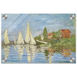 Regattas at Argenteuil – By Claude Monet | Wall art Print - Acrylic Print - 20x30 cm / 8x12″ - 