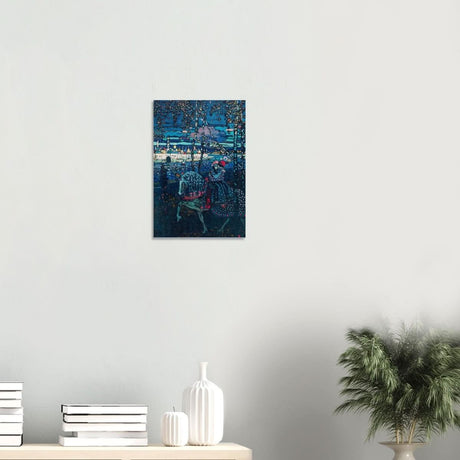 Riding Couple by Wassily Kandinsky - Wood Prints - 30x45 cm / 12x18″ - 10 mm