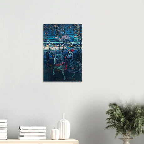 Riding Couple by Wassily Kandinsky - Wood Prints - 40x60 cm / 16x24″ - 20 mm