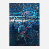 Riding Couple by Wassily Kandinsky - Aluminum Print - 70x100 cm / 28x40″ - 