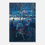 Riding Couple by Wassily Kandinsky - Aluminum Print - 30x45 cm / 12x18″ - 