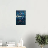 Riding Couple by Wassily Kandinsky - Wood Prints - 30x45 cm / 12x18″ - 20 mm