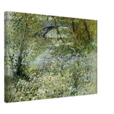 River Bank in Springtime by Vincent van Gogh | Vintage Nature Art wall art print - Canvas - 50x70 cm / 20x28″ - 