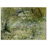 River Bank in Springtime by Vincent van Gogh | Vintage Nature Art wall art print - Wood Prints - 50x70 cm / 20x28″ - 
