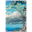 Riverside Serenity | Traditional Japanese Landscape Art | wall art print - Acrylic Print - 30x45 cm / 12x18″ - 