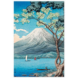 Riverside Serenity | Traditional Japanese Landscape Art | wall art print - Aluminum Print - 60x90 cm / 24x36″ - 