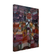 Rose garden (1920) by Paul Klee | Vintage wall art print - Canvas - 30x40 cm / 12x16″ - 