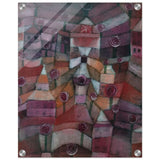 Rose garden (1920) by Paul Klee | Vintage wall art print - Acrylic Print - 40x50 cm / 16x20″ - 