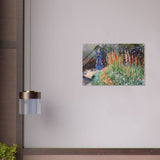 Rounded Flower Bed (Corbeille de fleurs) by Claude Monet - Acrylic Print - 50x75 cm / 20x30″ - 