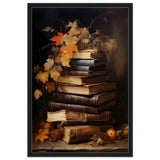 Rustic Tales | Rustic Decor Art wall art print - Framed Canvas - 60x90 cm / 24x36″ - Black frame