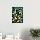 Sabine women by Pablo Picasso 1963 - Wood Prints - 40x60 cm / 16x24″ - 20 mm