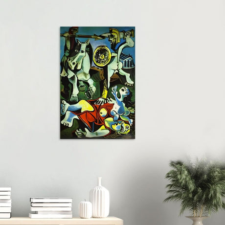 Sabine women by Pablo Picasso 1963 - Wood Prints - 50x75 cm / 20x30″ - 10 mm