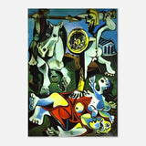 Sabine women by Pablo Picasso 1963 - Aluminum Print - 70x100 cm / 28x40″ - 