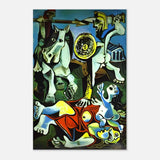 Sabine women by Pablo Picasso 1963 - Aluminum Print - 30x45 cm / 12x18″ - 