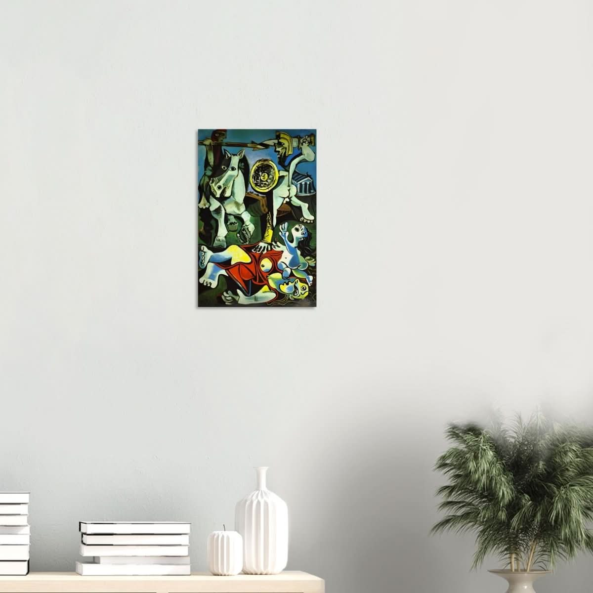 Sabine women by Pablo Picasso 1963 - Wood Prints - 30x45 cm / 12x18″ - 20 mm