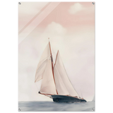 Sailboat at Sea – Nautical Seascape Wall Art Print - Acrylic Print - 70x100 cm / 28x40″ - 