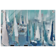 "Sailing Dreams" – An Abstract Nautical Masterpiece | Wall art print - Acrylic Print - 30x45 cm / 12x18″ - 