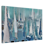 "Sailing Dreams" – An Abstract Nautical Masterpiece | Wall art print - Canvas - 60x90 cm / 24x36″ - 