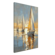 Sailing into the Horizon – A Tranquil Nautical Masterpiece | Wall art Print - Canvas - 60x90 cm / 24x36″ - 