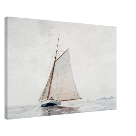 Sailing Off Gloucester by Winslow Homer Cornell - Canvas - 60x90 cm / 24x36″ - Thick