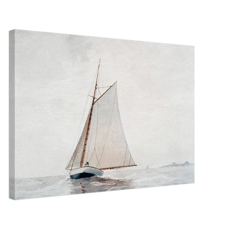 Sailing Off Gloucester by Winslow Homer Cornell - Canvas - 50x75 cm / 20x30″ - Thick
