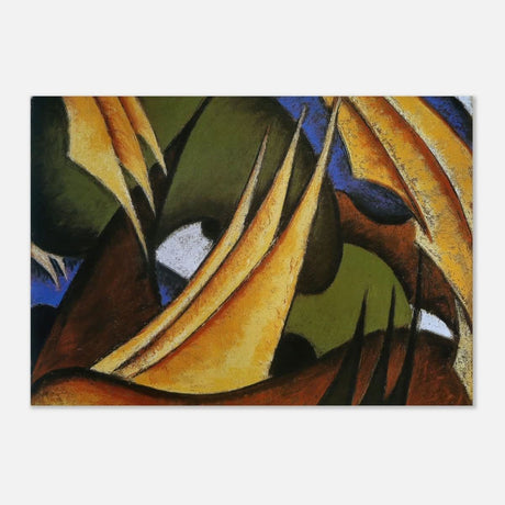 Sails by Arthur Dove - Aluminum Print - 70x100 cm / 28x40″ - 