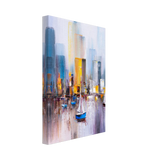 “Sails & Skylines” – Urban Reflections in Motion | Modern Wall art Print - Canvas - 20x30 cm / 8x12″ - 