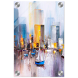 “Sails & Skylines” – Urban Reflections in Motion | Modern Wall art Print - Acrylic Print - 20x30 cm / 8x12″ - 