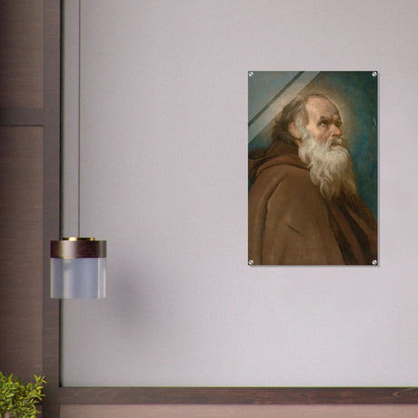 Saint Anthony Abbot Vintage by Diego Velazquez - Acrylic Print - 60x90 cm / 24x36″ - 