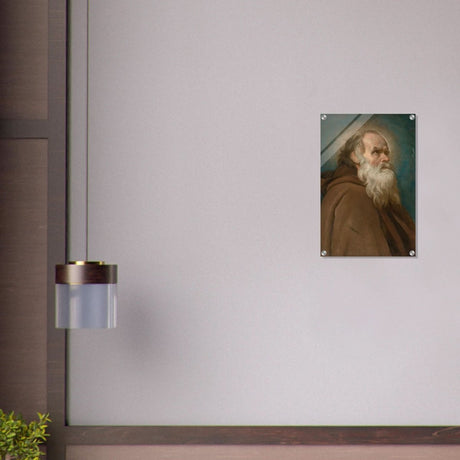 Saint Anthony Abbot Vintage by Diego Velazquez - Acrylic Print - 40x60 cm / 16x24″ - 