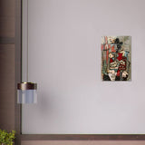 Seated Harlequin by Pablo Picasso - Acrylic Print - 40x60 cm / 16x24″ - 