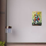 Seated Woman in a Garden by Pablo Picasso 1938 - Acrylic Print - 40x60 cm / 16x24″ - 