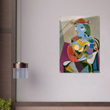 Seated Woman (Marie - Therese) by Pablo Picasso 1937 - Acrylic Print - 70x100 cm / 28x40″ - 