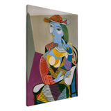 Seated Woman (Marie - Therese) by Pablo Picasso 1937 - Canvas - 70x100 cm / 28x40″ - Thick