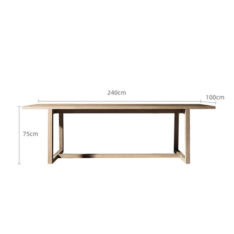Sebastian Long Table - Mocha - 1.8m - 