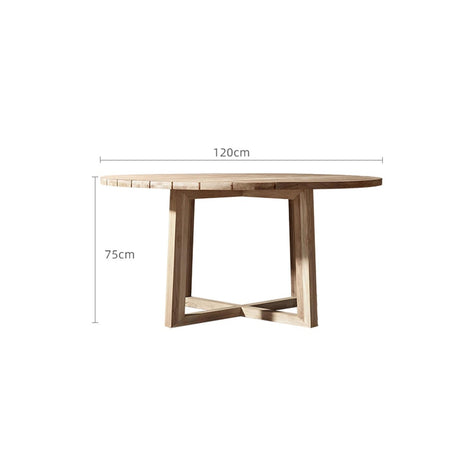 Sebastian Round Table - Mocha - 1.2m - 