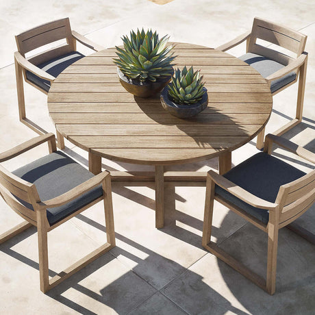 Sebastian Round Table - Mocha - 1.5m - 