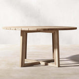 Sebastian Round Table - Mocha - 1.2m - 