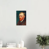 Self - Portrait by Vincent van Gogh - Wood Prints - 30x45 cm / 12x18″ - 20 mm