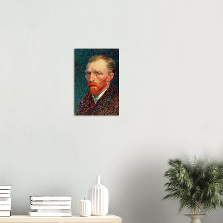 Self - Portrait by Vincent van Gogh - Wood Prints - 30x45 cm / 12x18″ - 20 mm