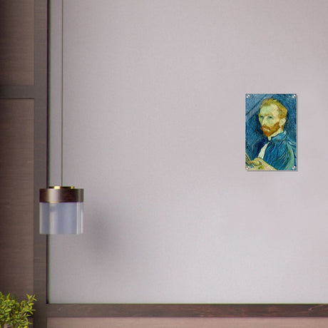 Self - Portrait by Vincent van Gogh - Acrylic Print - 30x45 cm / 12x18″ - 
