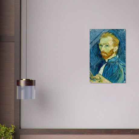 Self - Portrait by Vincent van Gogh - Acrylic Print - 50x75 cm / 20x30″ - 