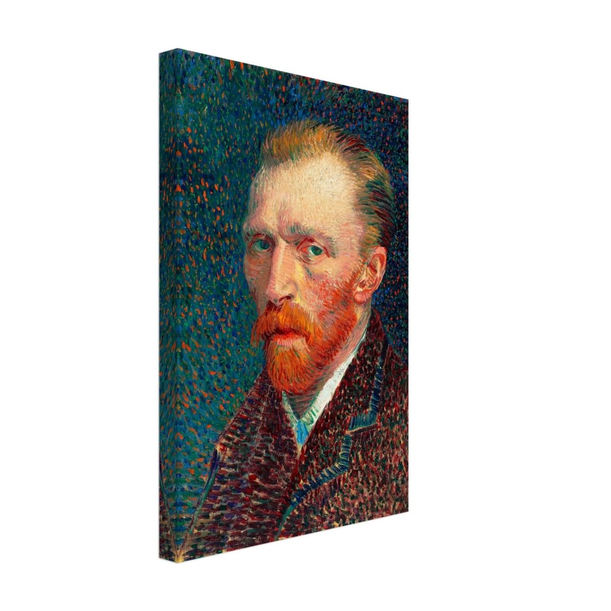 Self - Portrait by Vincent van Gogh - Canvas - 30x45 cm / 12x18″ - Thick