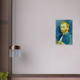 Self - Portrait by Vincent van Gogh - Acrylic Print - 40x60 cm / 16x24″ - 