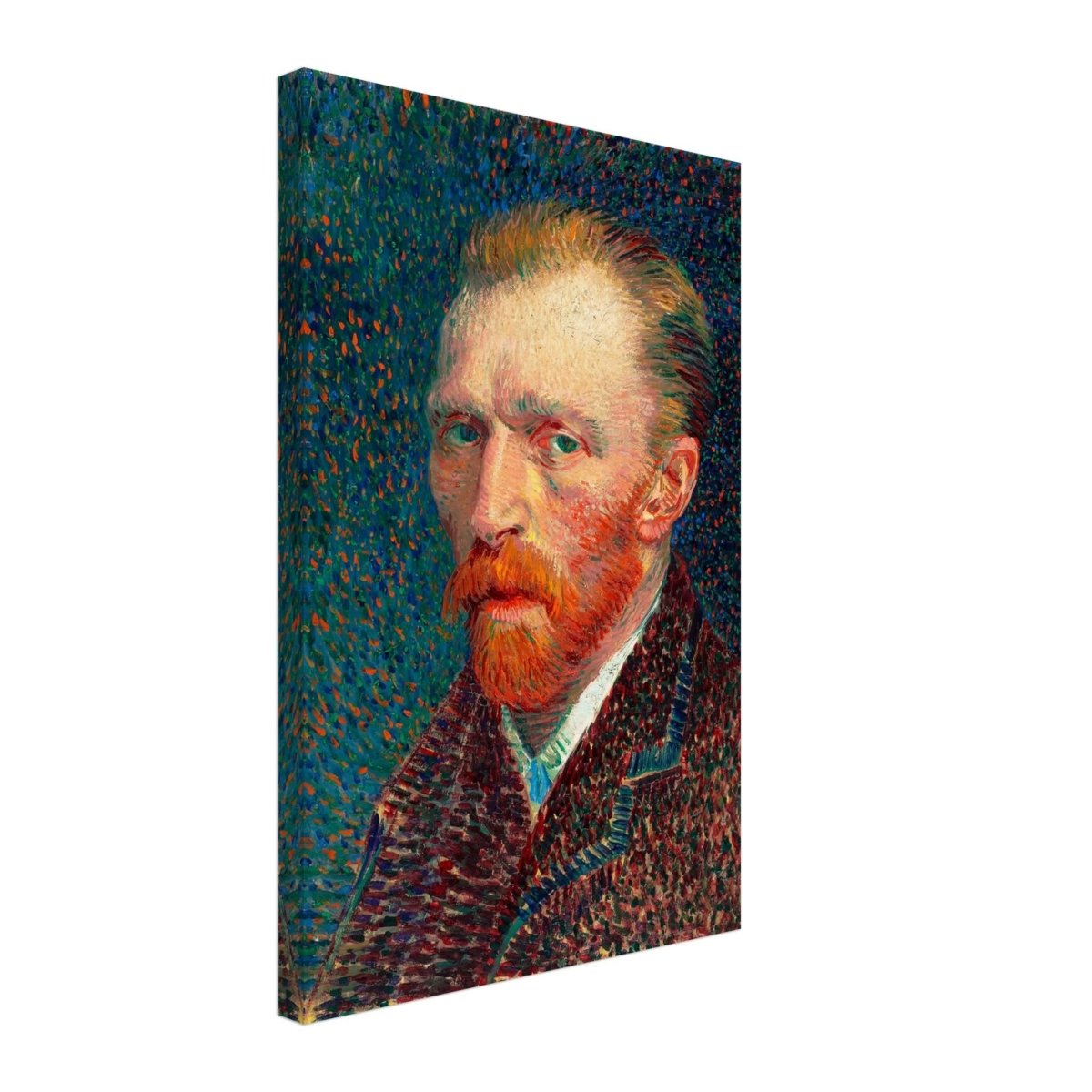 Self - Portrait by Vincent van Gogh - Canvas - 40x60 cm / 16x24″ - Thick