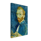 Self - Portrait by Vincent van Gogh - Canvas - 30x45 cm / 12x18″ - Slim