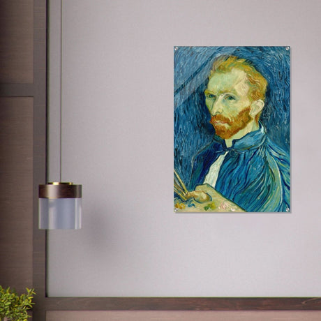 Self - Portrait by Vincent van Gogh - Acrylic Print - 70x100 cm / 28x40″ - 